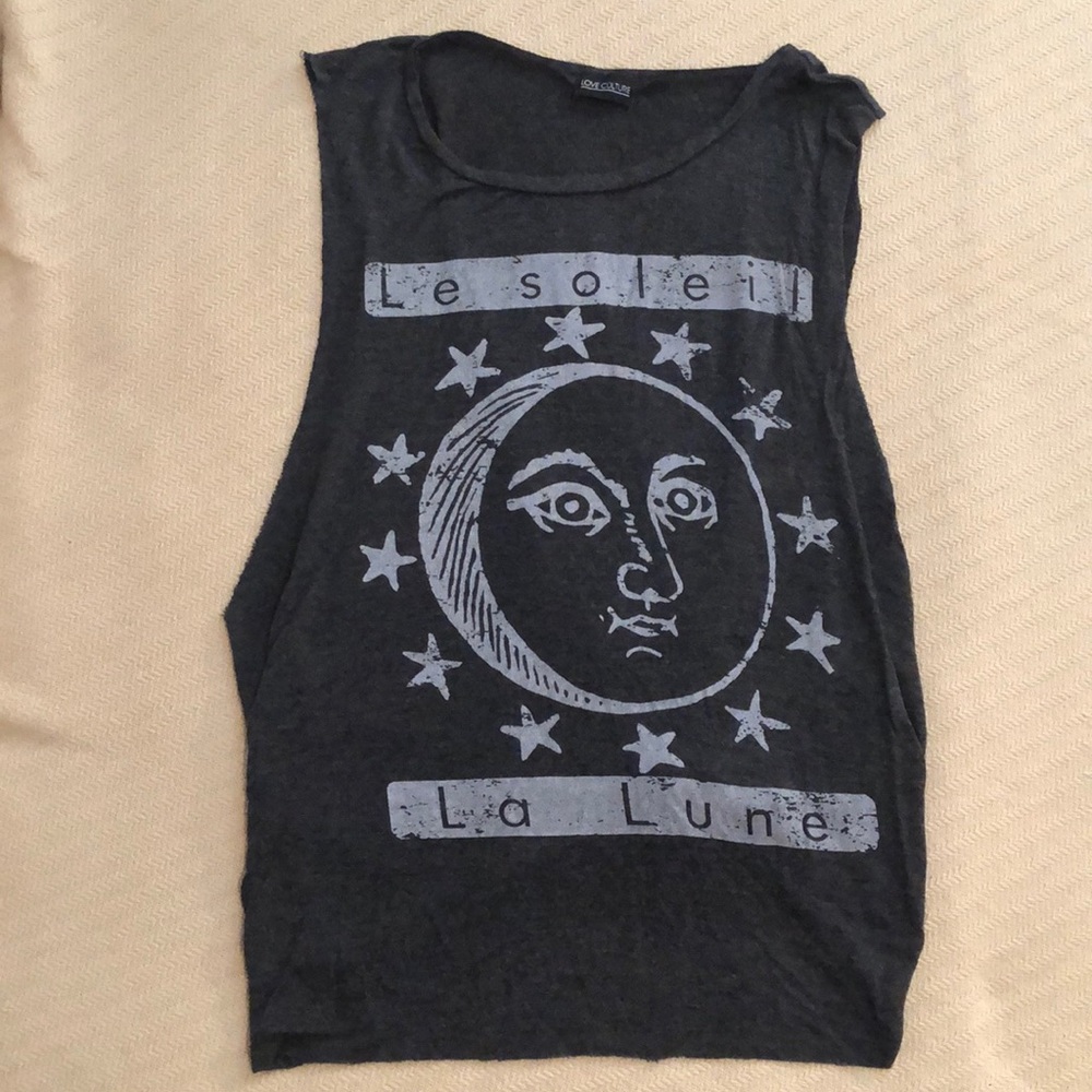 Love culture “LE SOLEIL LA LUNE” tank top